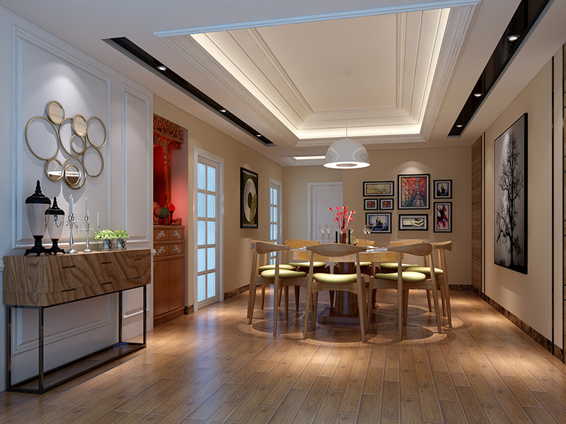 佛山市碧桂園·嶺南盛世現(xiàn)代風(fēng)格四居室裝修案例