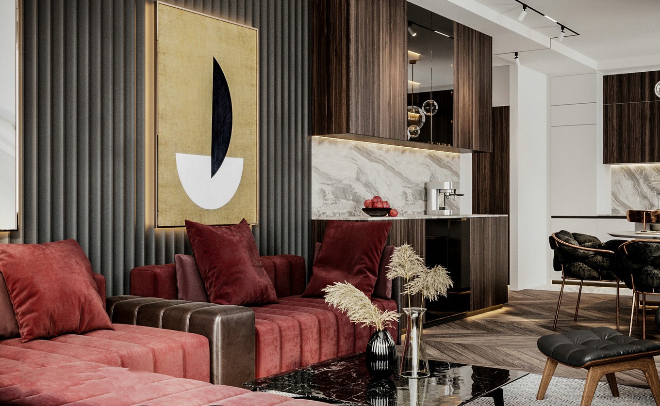 美式輕奢風(fēng)格家裝設(shè)計室內(nèi)裝修效果圖-客廳 美式輕奢風(fēng)格家裝設(shè)計室內(nèi)裝修效果圖-客廳