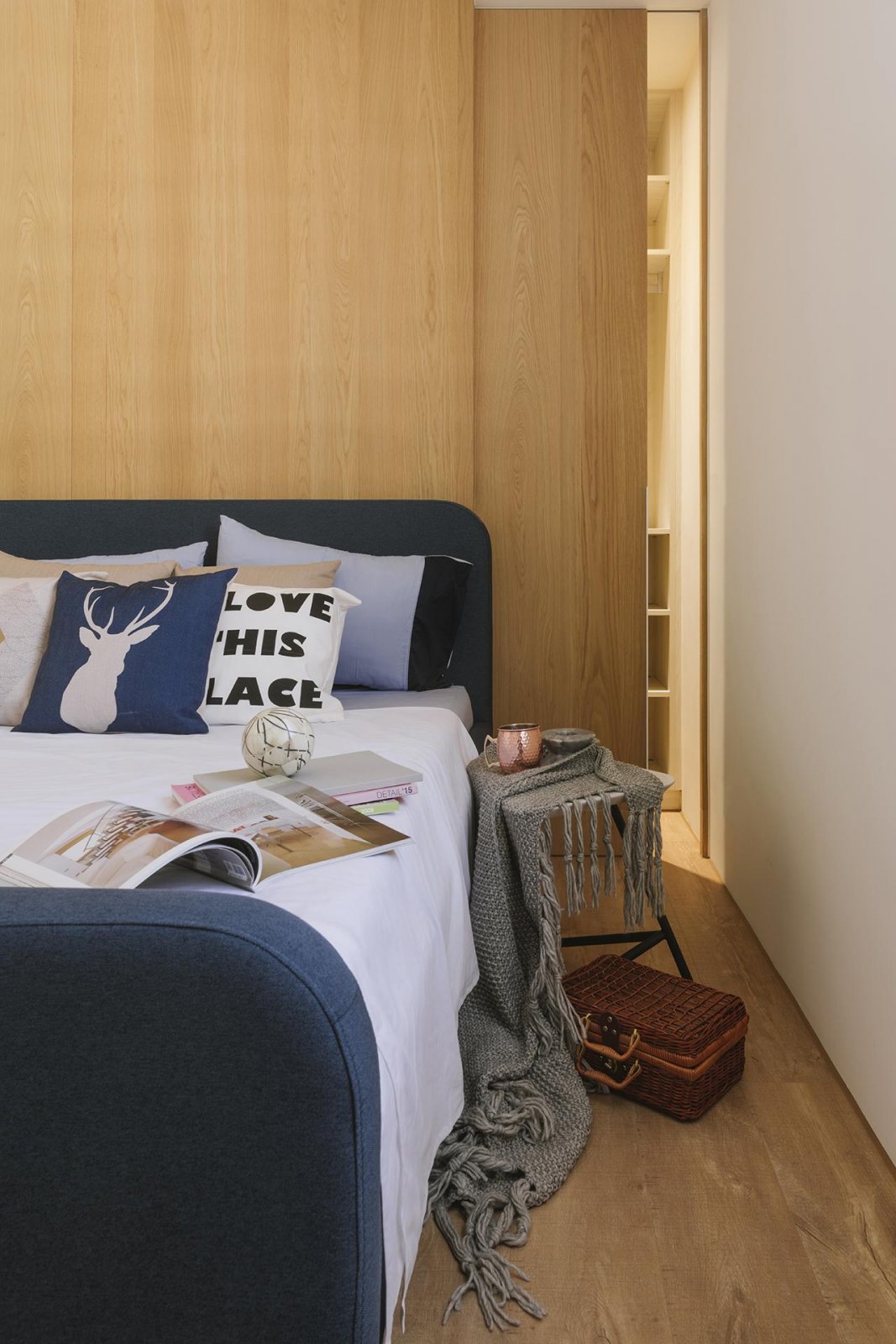 佛山裝修公司北歐風格室內裝修效果圖-臥室 佛山裝修公司北歐風格室內裝修效果圖-臥室