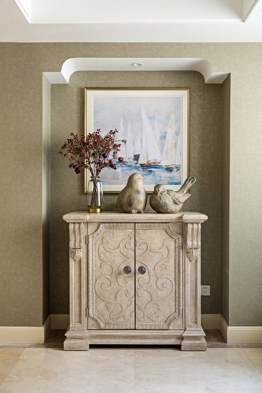 美式風(fēng)格家裝設(shè)計室內(nèi)裝修效果圖-玄關(guān) 美式風(fēng)格家裝設(shè)計室內(nèi)裝修效果圖-玄關(guān)