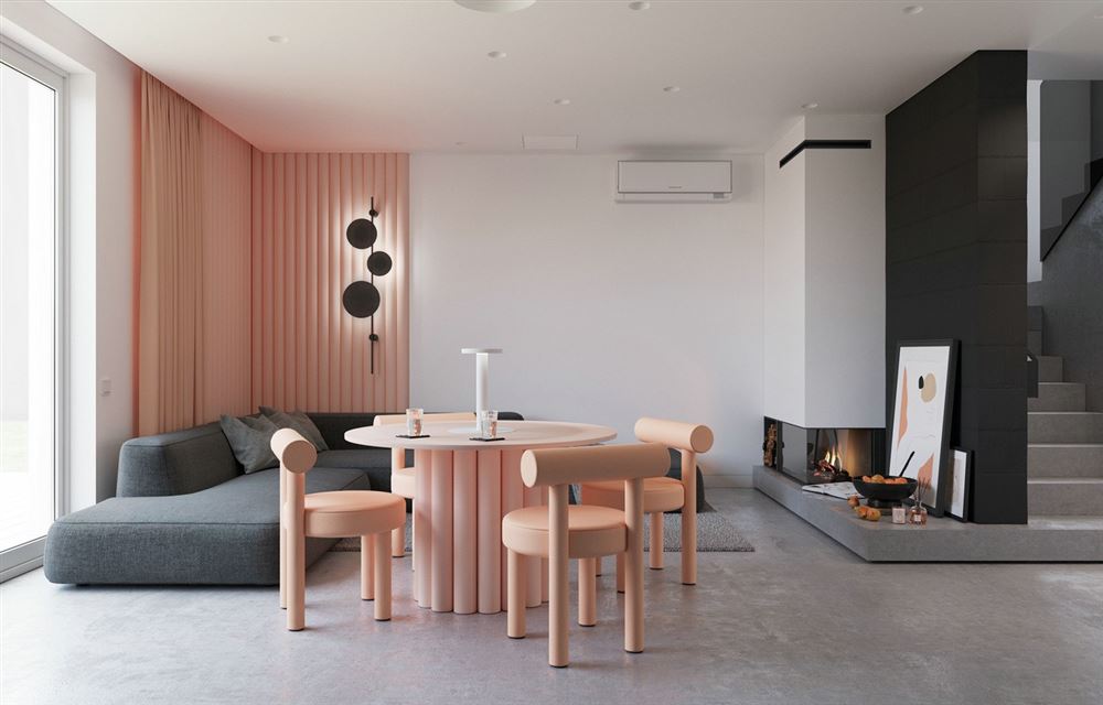 佛山市雅居樂(lè)萬(wàn)象郡北歐風(fēng)格復(fù)式裝修案例