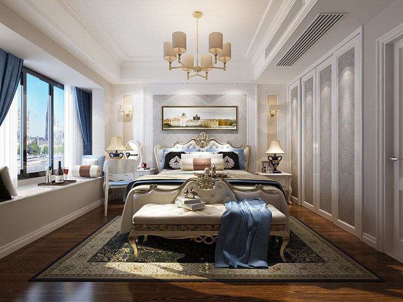 佛山市龍光天宸現代風格三居室裝修案例