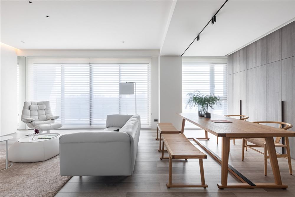 佛山市時(shí)代南灣現(xiàn)代簡(jiǎn)約風(fēng)格四居室裝修案例