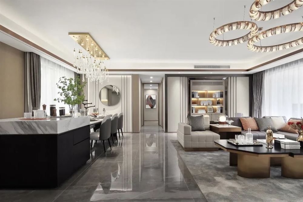 臺州市天嶺·春江花苑歐式風(fēng)格四居室裝修案例