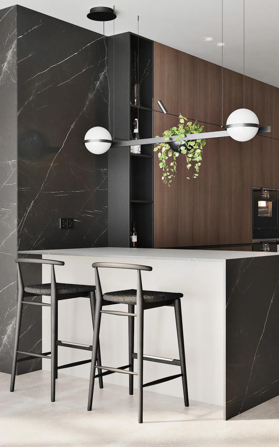 現代簡約風格家裝設計室內裝修效果圖-餐廳吧臺 現代簡約風格家裝設計室內裝修效果圖-餐廳吧臺