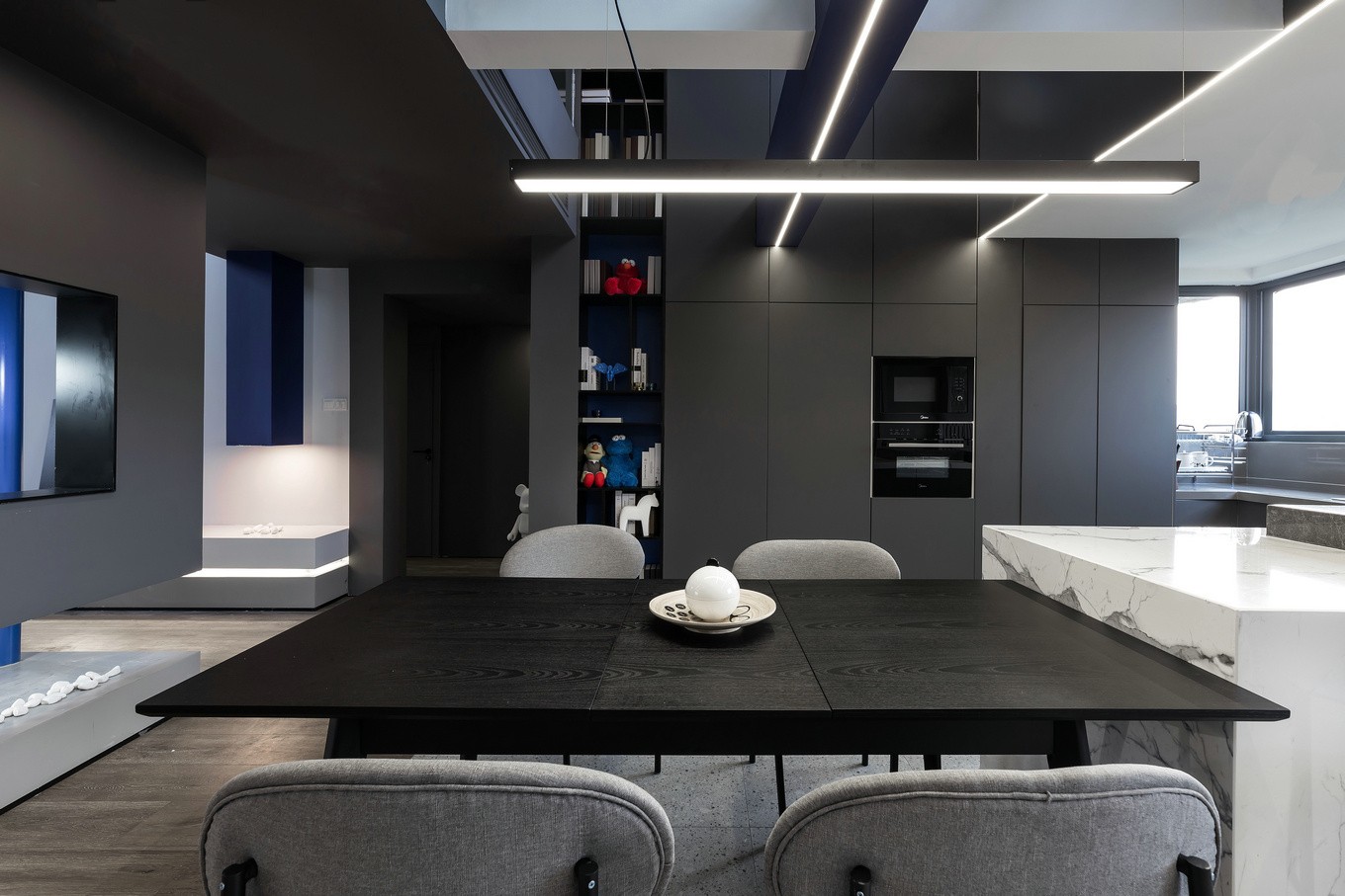 裝修案例現代簡約風格室內裝修效果圖-餐廳 裝修案例現代簡約風格室內裝修效果圖-餐廳