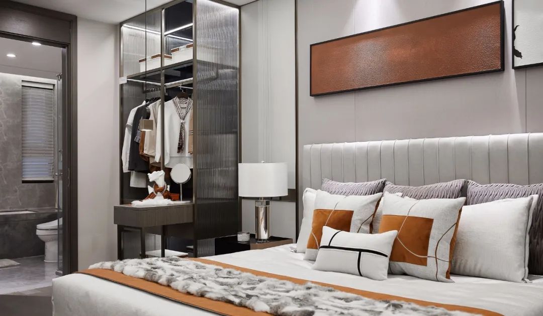 現代簡約風格室內設計家裝案例-臥室 現代簡約風格室內設計家裝案例-臥室