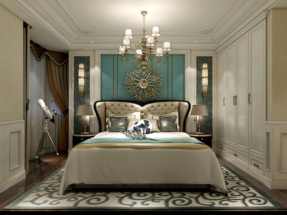 裝修公司歐式風格室內裝修效果圖-主臥 裝修公司歐式風格室內裝修效果圖-主臥