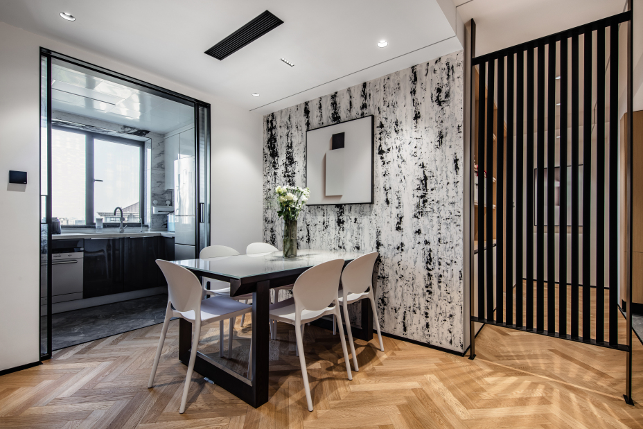 現代風格室內家裝案例效果圖-餐廳 現代風格室內家裝案例效果圖-餐廳