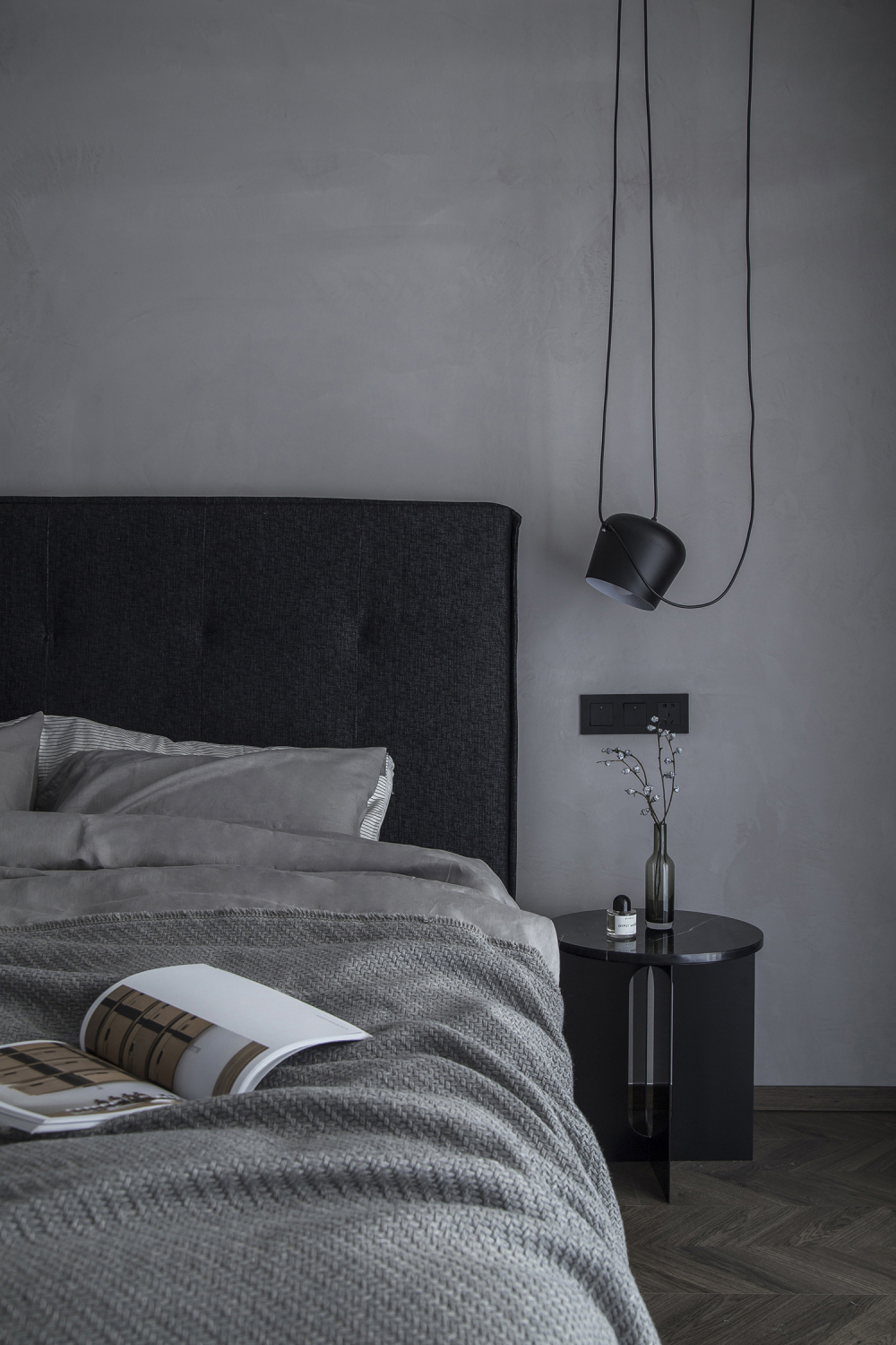 現代簡約風格室內家裝案例效果圖-臥室 現代簡約風格室內家裝案例效果圖-臥室