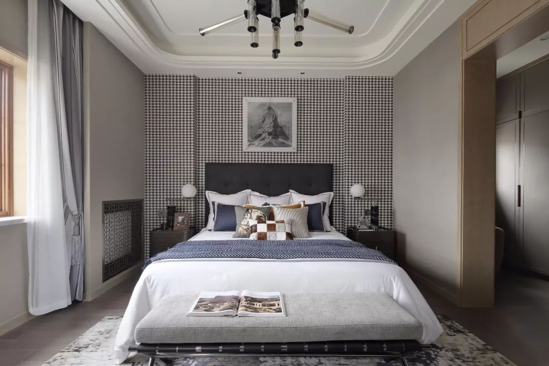 裝修案例現代輕奢風格室內裝修效果圖-臥室 裝修案例現代輕奢風格室內裝修效果圖-臥室