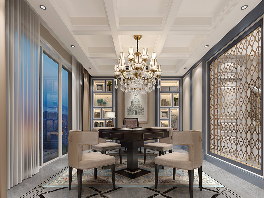 簡(jiǎn)歐風(fēng)格別墅裝修設(shè)計(jì)效果圖-萬(wàn)科城別墅350平米-別墅休閑室裝修設(shè)計(jì) 簡(jiǎn)歐風(fēng)格別墅裝修設(shè)計(jì)效果圖-萬(wàn)科城別墅350平米-別墅休閑室裝修設(shè)計(jì)