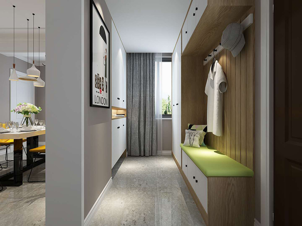 裝修公司北歐風(fēng)格室內(nèi)裝修效果圖-玄關(guān) 裝修公司北歐風(fēng)格室內(nèi)裝修效果圖-玄關(guān)