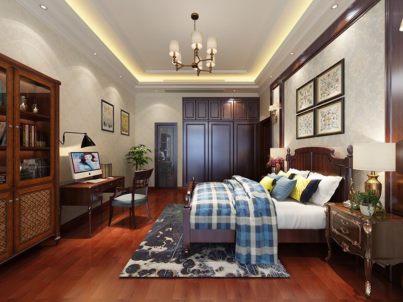 佛山市美的·東樾灣歐式風格別墅裝修案例