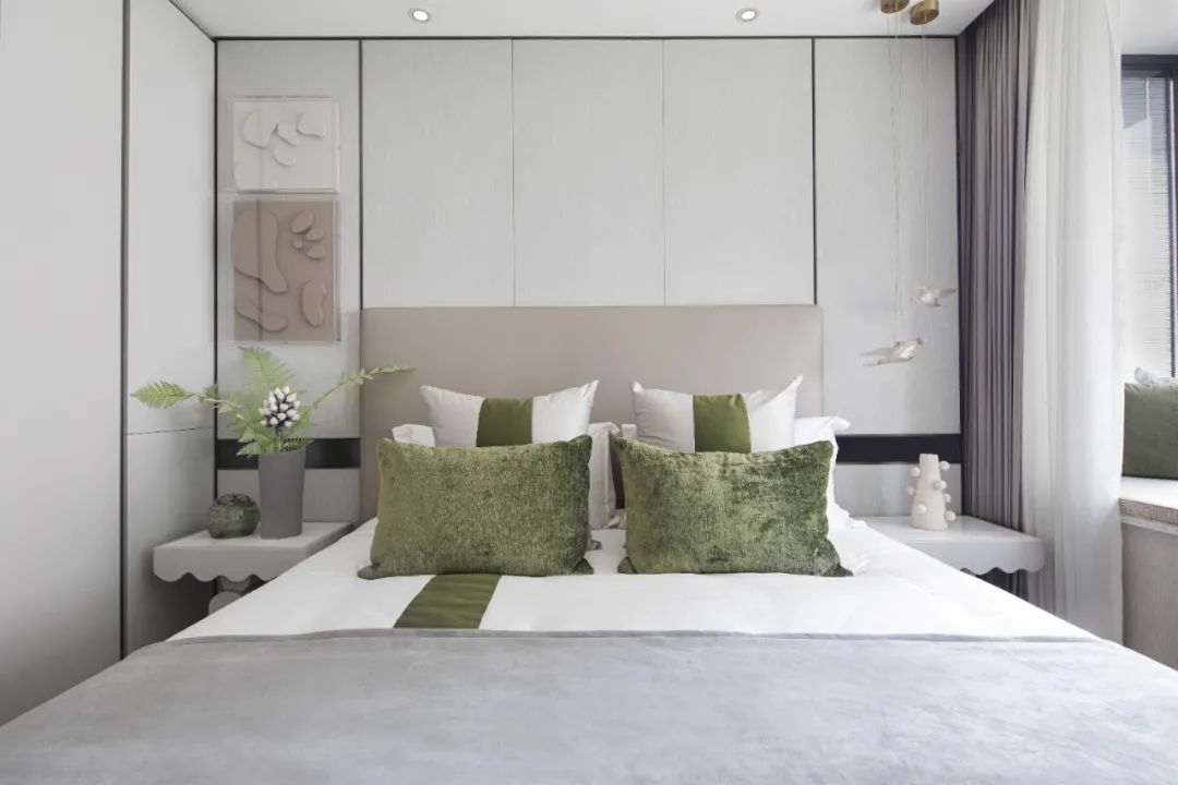 現代簡約風格室內設計家裝案例-臥室 現代簡約風格室內設計家裝案例-臥室