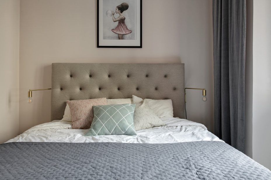 北歐風格室內家裝案例效果圖-臥室 北歐風格室內家裝案例效果圖-臥室