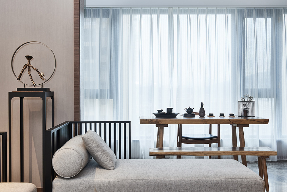 現代簡約風格室內裝修設計效果圖-雅瑤綠洲三居165平米-室內裝修設計茶室 現代簡約風格室內裝修設計效果圖-雅瑤綠洲三居165平米-室內裝修設計茶室