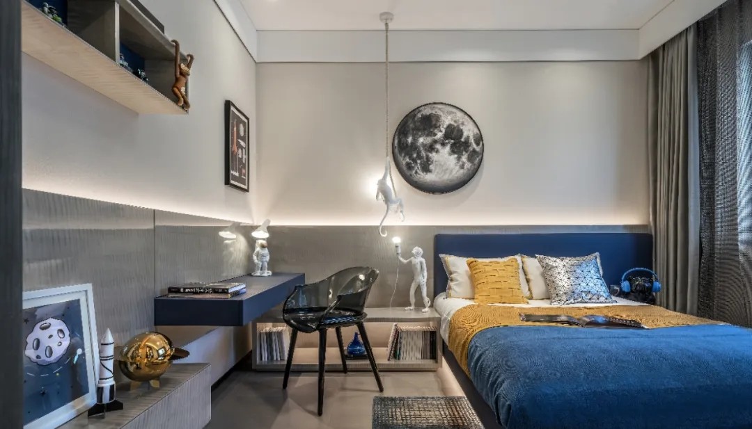 現代簡約風格室內設計家裝案例-兒童房 現代簡約風格室內設計家裝案例-兒童房