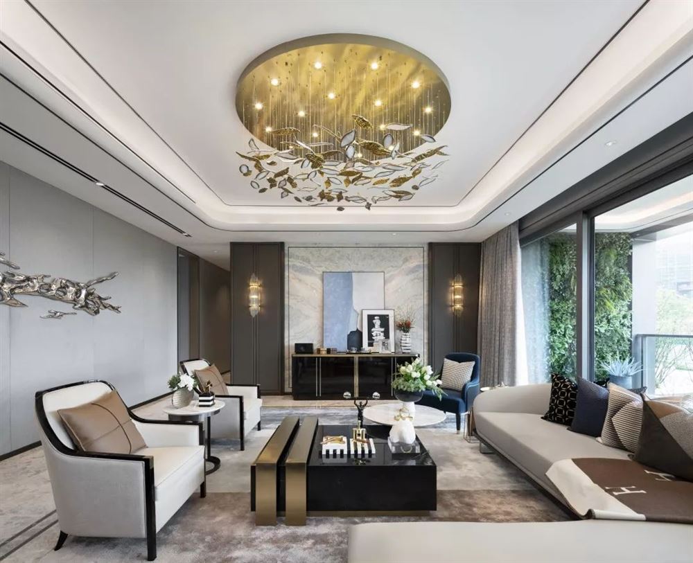 佛山市萬科金域時光(商業(yè))輕奢風(fēng)格別墅裝修案例