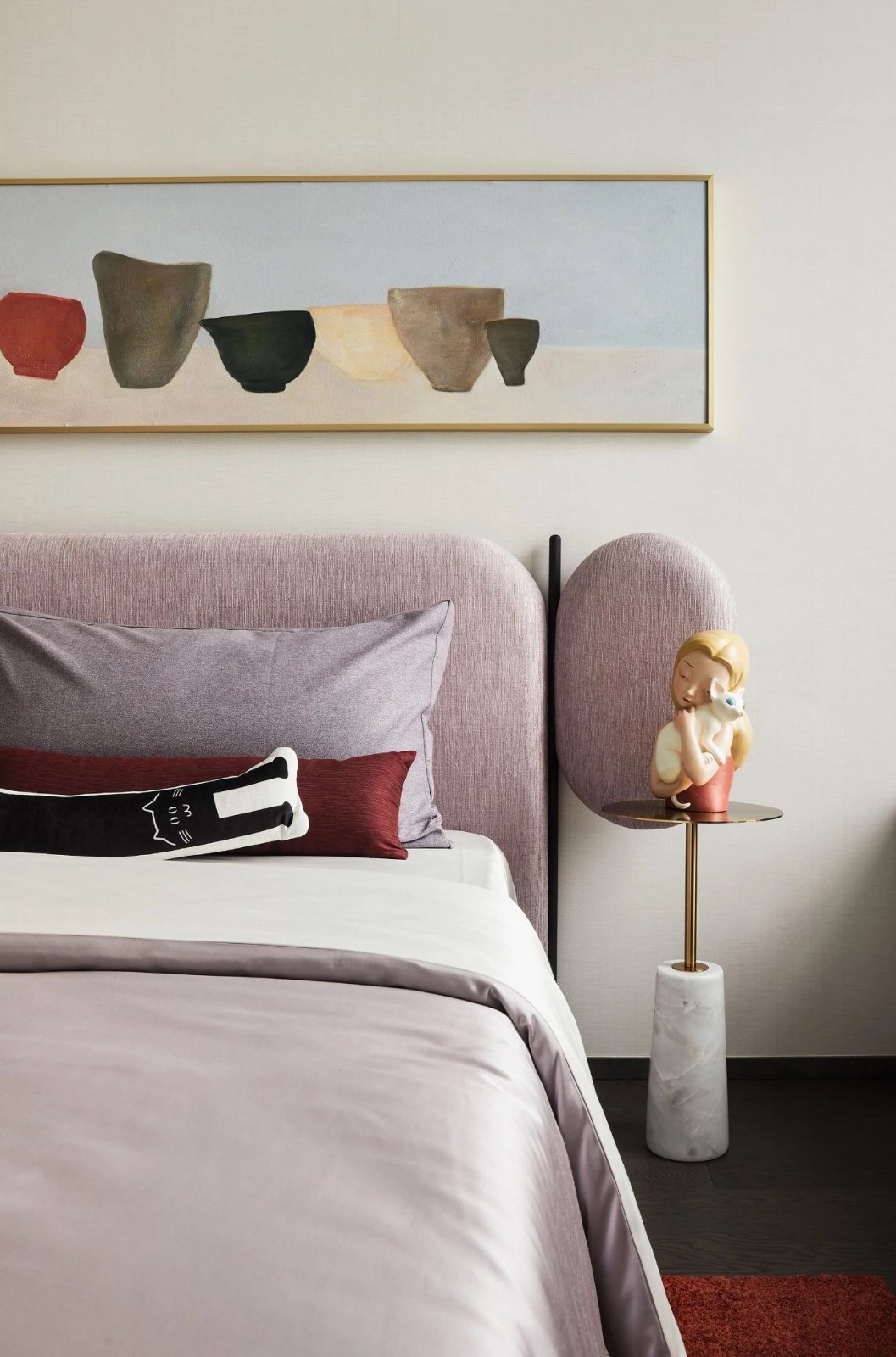 現代輕奢風格室內設計家裝案例-女孩房 現代輕奢風格室內設計家裝案例-女孩房