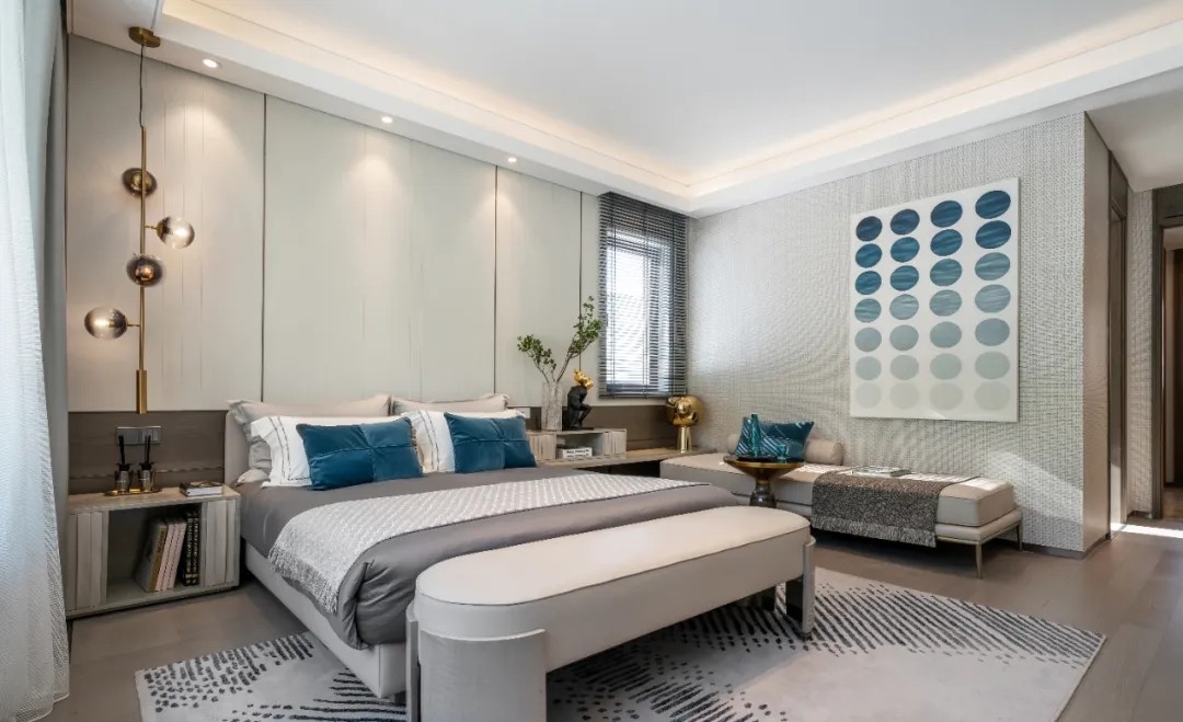 現代簡約風格室內設計家裝案例-臥室 現代簡約風格室內設計家裝案例-臥室