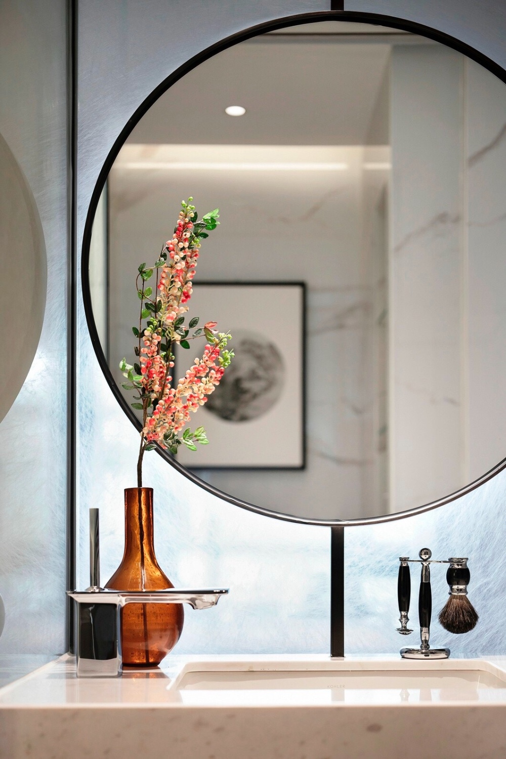 新中式風格室內設計家裝案例-衛生間 新中式風格室內設計家裝案例-衛生間