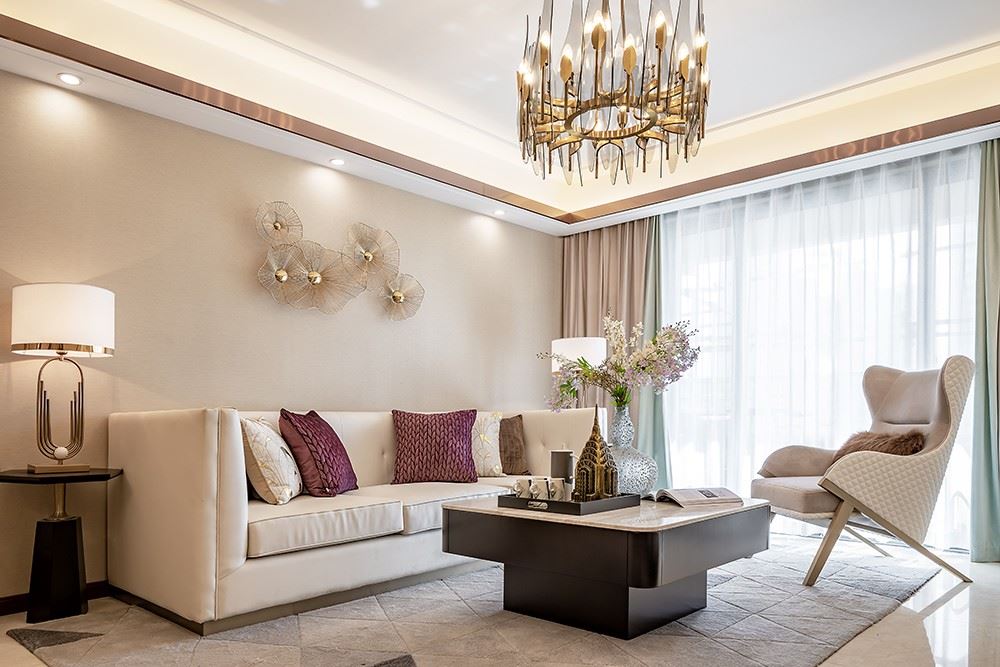 佛山市碧桂園·鳳凰灣現代簡約風格四居室裝修案例