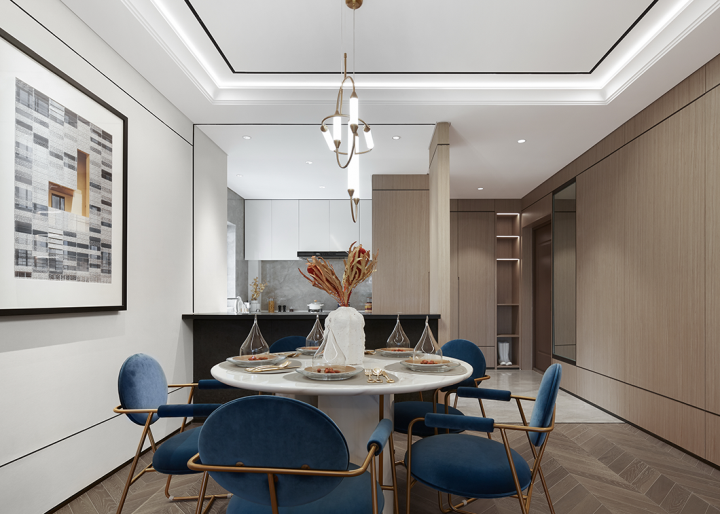現(xiàn)代摩登風(fēng)格室內(nèi)設(shè)計家裝案例-餐廳 現(xiàn)代摩登風(fēng)格室內(nèi)設(shè)計家裝案例-餐廳
