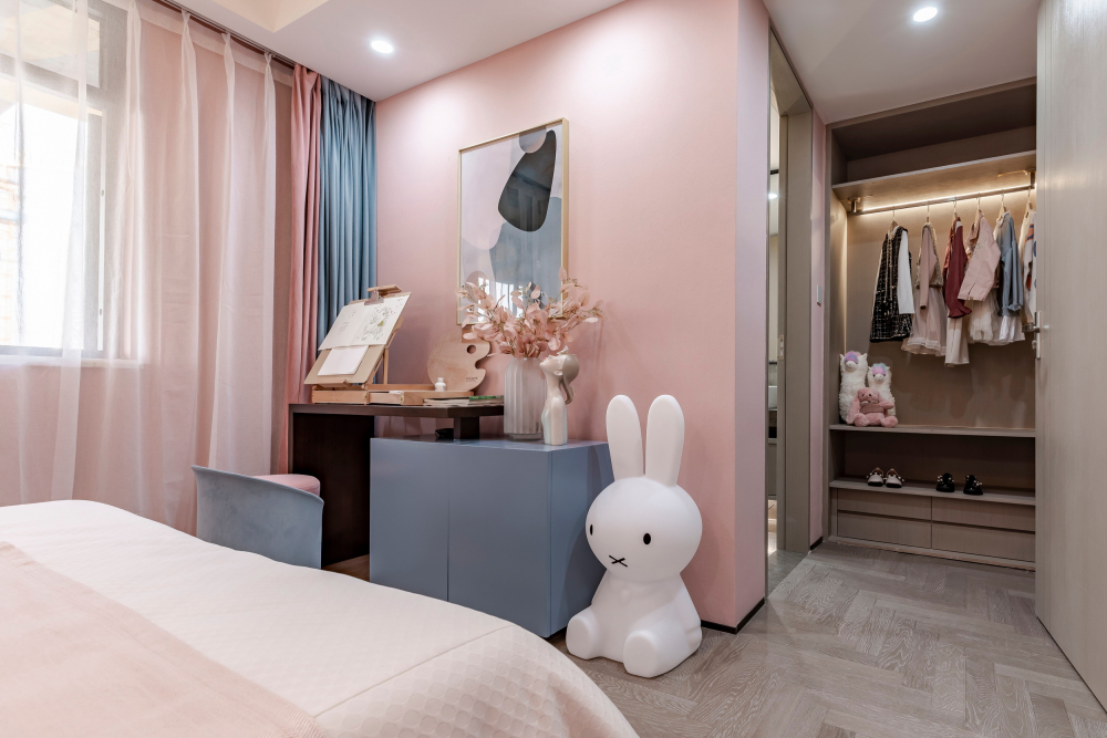 現(xiàn)代輕奢風(fēng)格室內(nèi)設(shè)計(jì)家裝案例-兒童房 現(xiàn)代輕奢風(fēng)格室內(nèi)設(shè)計(jì)家裝案例-兒童房