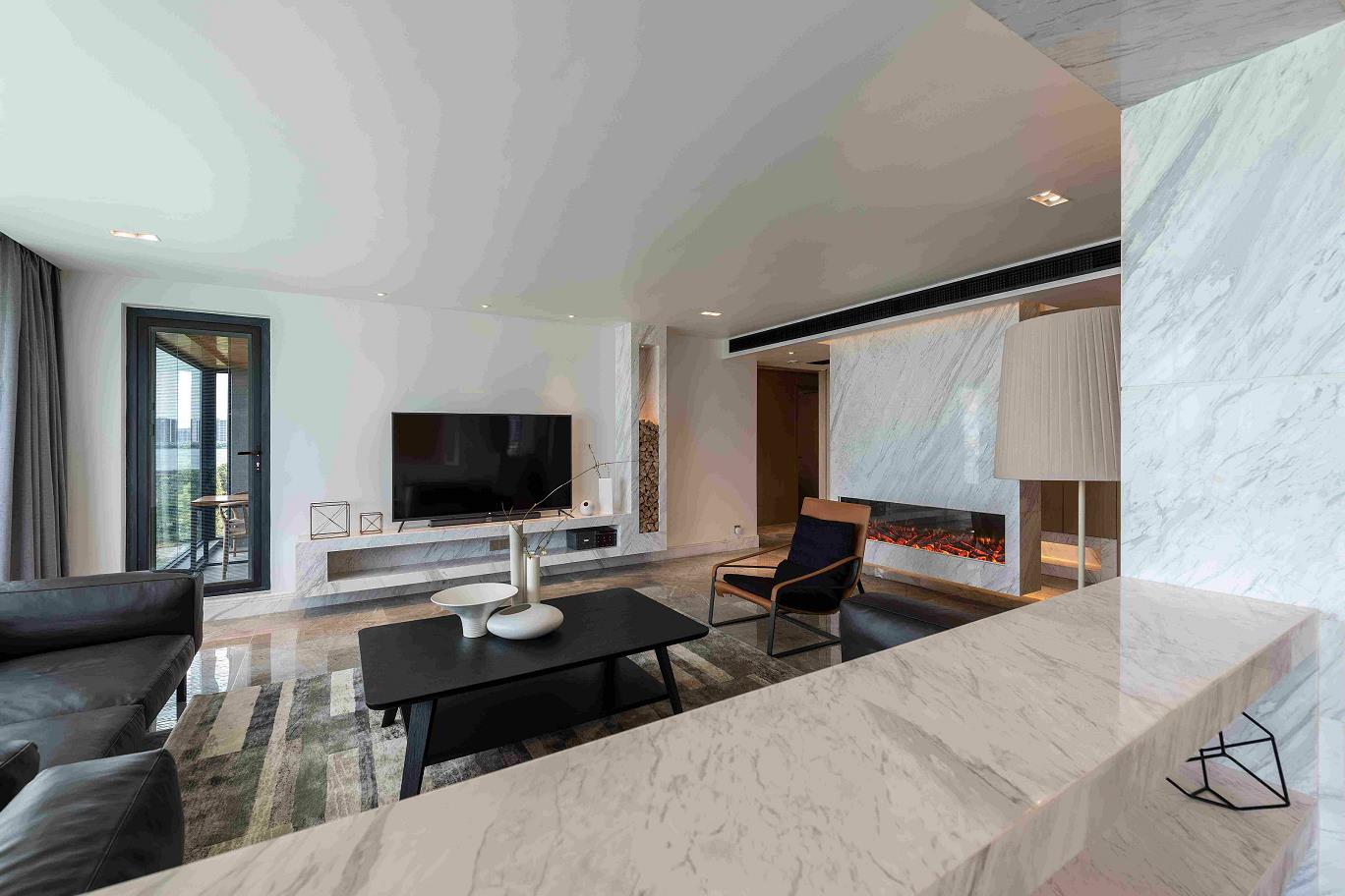 廣州市廣州亞運(yùn)城現(xiàn)代簡(jiǎn)約風(fēng)格三居室裝修案例