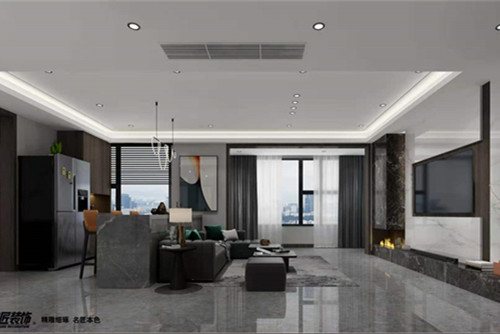 德陽市朝陽東路161號院現代簡約風格三居室裝修案例