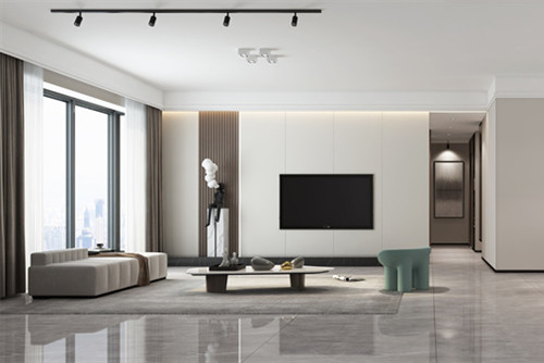 海口市安海新村現(xiàn)代簡(jiǎn)約風(fēng)格三居室裝修案例