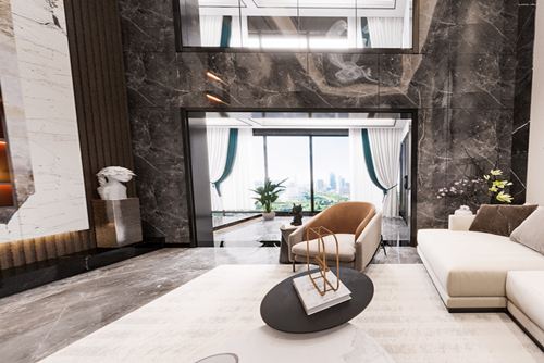 潮州市鳳洲園現代風格別墅裝修案例