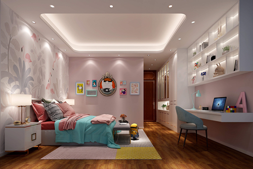 佛山市保利維塔現代簡約風格三居室裝修案例