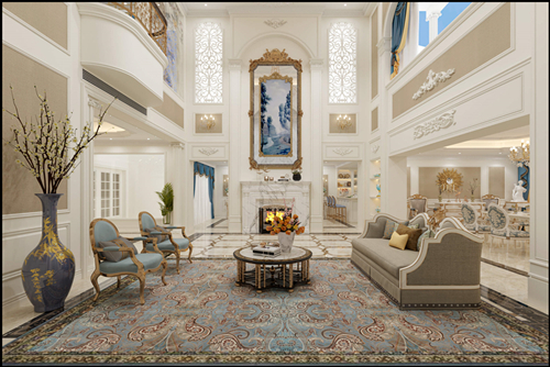 佛山市招商·悅府歐式風格別墅裝修案例