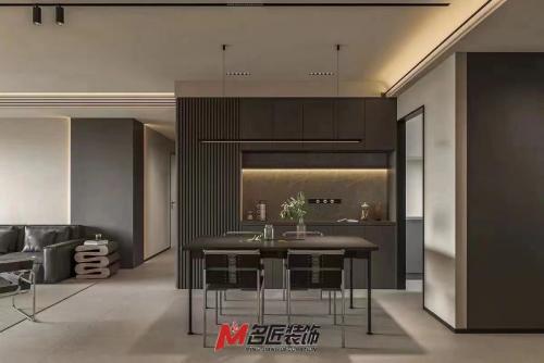 陽江市美的未來中心現(xiàn)代簡(jiǎn)約風(fēng)格三居室裝修案例